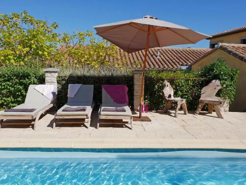 Luxury Villa In Preixan With A View Of Carcassonne