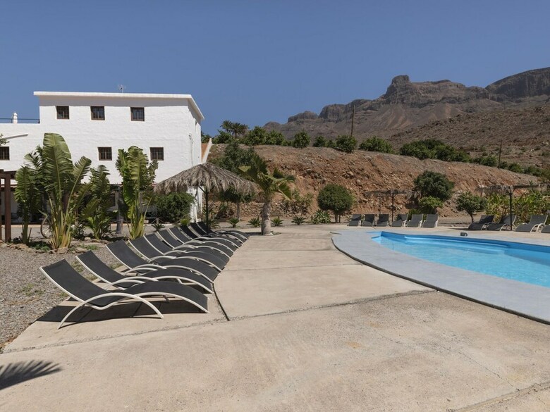 Secluded Bungalow In Fataga With Swimming Pool