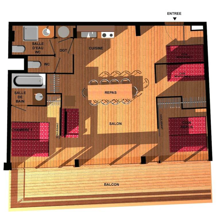Residencia R�sidence Les Villages Du Bachat