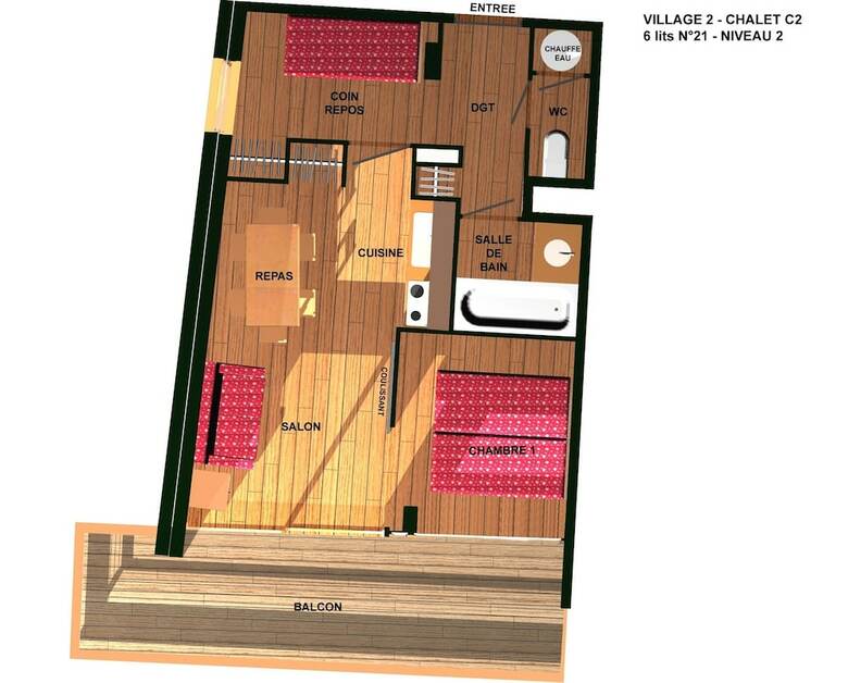 Residencia R�sidence Les Villages Du Bachat