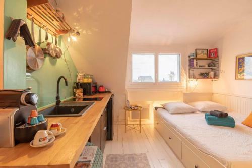 Apartamento L'�chapp�e Studio Cosy Au C?ur de La Ville