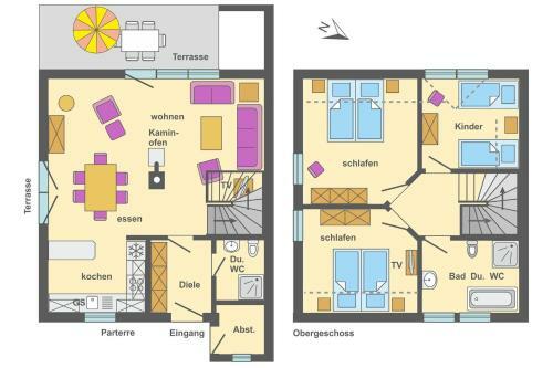 Ferienpark Freesenbruch Doppelhaush�lfte 9 - Waldblick
