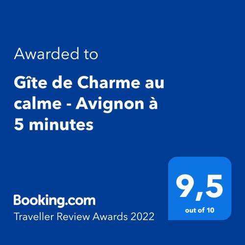 G�te de Charme Au Calme - Avignon � 5 Minutes
