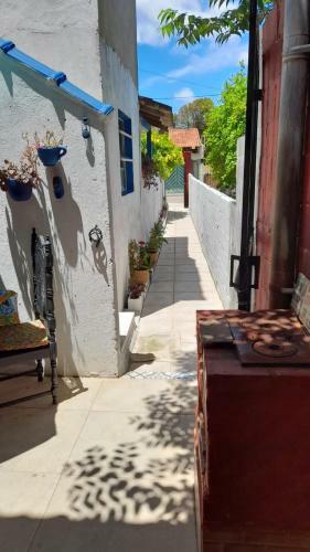 Bela Casa Localizada A 100 Metros Da Praia E Rio.