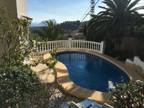 Charming Villa In Montemar With Private, Heated Pool And Sea Views