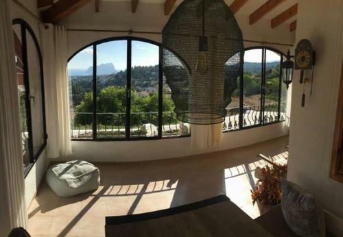 Charming Villa In Montemar With Private, Heated Pool And Sea Views