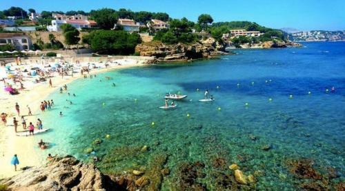 Charming Villa In Montemar With Private, Heated Pool And Sea Views