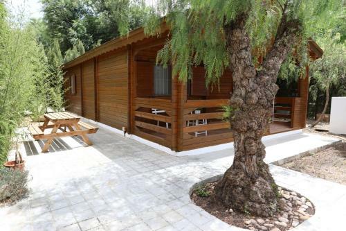 Preciosa Y Acogedora Casa de Madera En El Campo