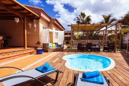 Villa Centrum Corralejo Beach Private Pool Free Wiffi