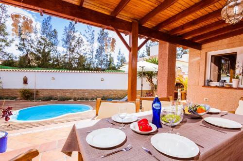 Villa Centrum Corralejo Beach Private Pool Free Wiffi