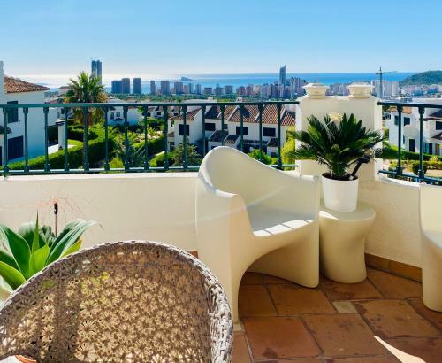 Apartamento Balcon de Sierra Cortina! Panoramic Sea View !