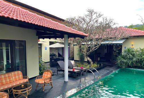 Villa Tropical Breeze 3bhk Bali Private Pool & Jacuzzi
