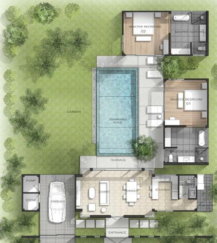 Escape Villas - Private Pool Villas