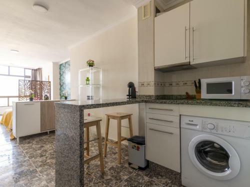 Apartamento Estudio Primera Linea Playa Canteras Vista Mar