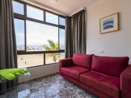 Apartamento Estudio Primera Linea Playa Canteras Vista Mar