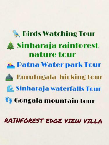 Rainforest Edge View Villa