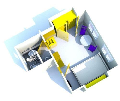 Apartamento Kleines Einzelzimmer Mit Meerblick
