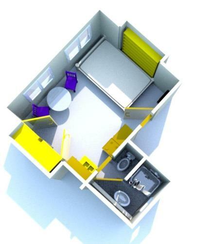 Apartamento Kleines Einzelzimmer Mit Meerblick