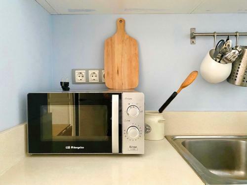 Apartamento Two Bedroom Stylish Studio, 5 Minutes Walk From The Beach