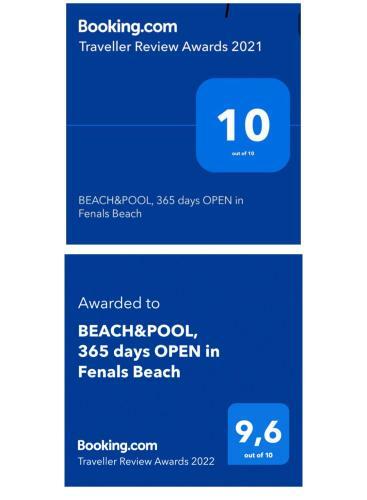 Apartamentos Beach&pool, 365 Days Open In Fenals Beach