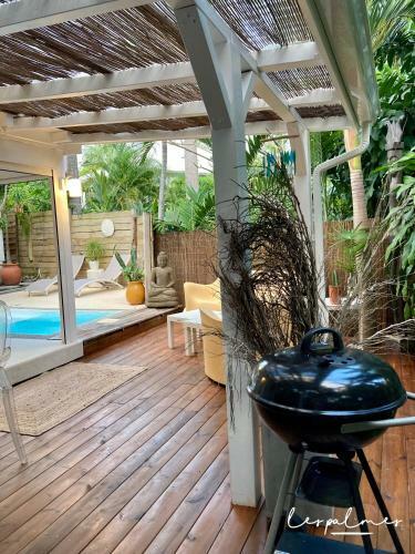 17 Les Palmes - Maison de Charme - Piscine Priv�e Et Acc�s Plage
