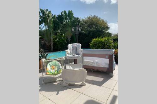 Villa White Piscine � D�bordement