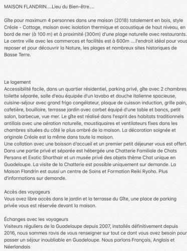 G�te Maison Flandrin Guadeloupe