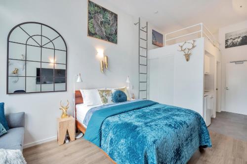 Apartamento Jungle Luxe Studio Nr The Skytower-wifi L Netflix