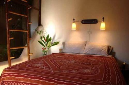 Apartamento Casa Azul. Casa Estilo Maya En El Centro de Bacalar