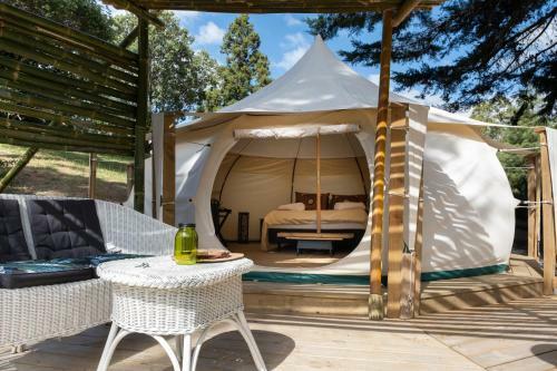Zen Relax Tent At Paradise Valley Glamping