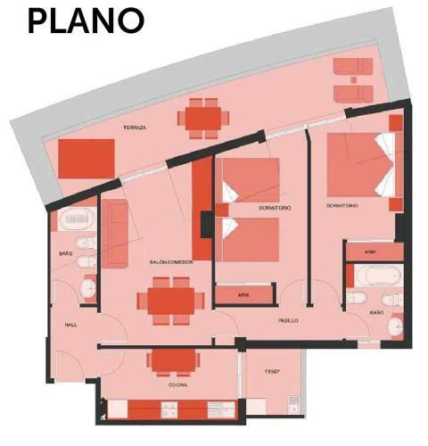 Apartamento Atico Deluxe Sanxenxo