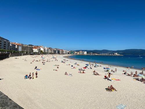 Apartamento A 50m Playa de Silgar Wifi