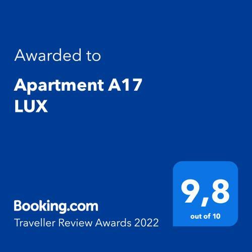 Apartment A17 Lux