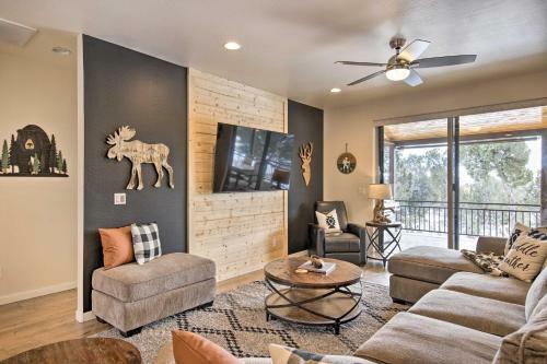 Sunlit Heber Family Cabin With Deck And Mtn Views