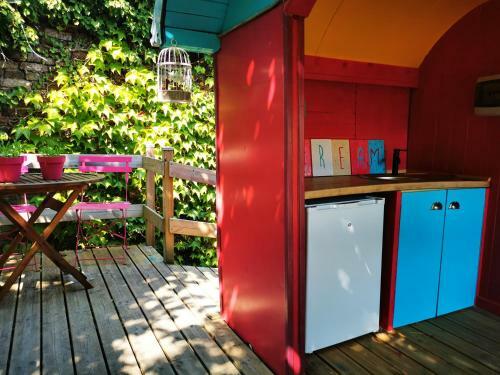 Bed & Breakfast La Maison Des Oiseaux. Roulotte