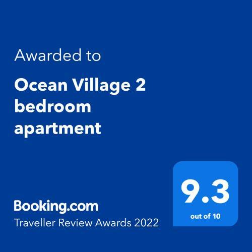 Ocean Village 2 Bedroom Apartment