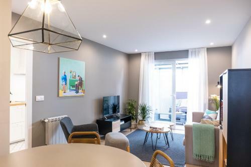 Apartamento de Dise�o Centrico Con Terraza Espectacular