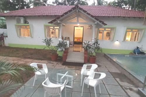 Independent Goan Villa With Pvt Swimming Pool