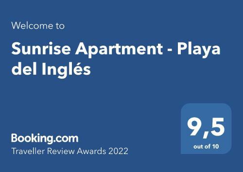 Sunrise Apartment - Playa Del Ingl�s