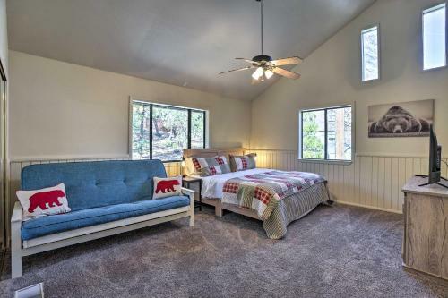 Rustic Home With Deck About 2 Mi To Lake Arrowhead!