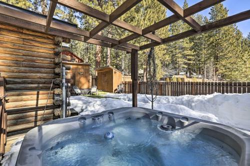 Pet-friendly Kings Beach Log Cabin With Hot Tub