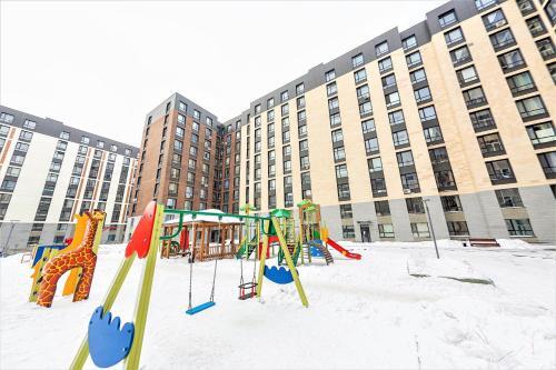 Apartamento ?????? ? ???????? ????????? Apple City ? ???-??????, ?????????
