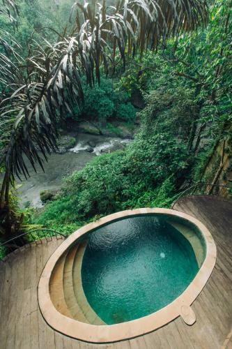 Villa Temple House 3bds Eco Bamboo House Pool River View