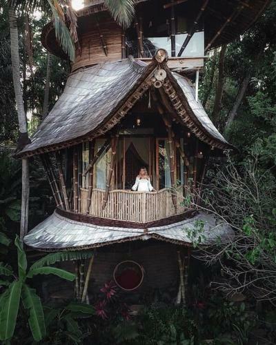 Villa Ananda House 3bds Eco Bamboo House Pool River View