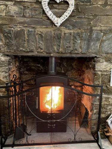 The Cwtch, With Log Fire, Sleeps 5, Pets Welcome, Nr Zip World Tower