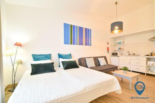 Apartamento Est�dio Com Piscina A 3 Minutos Das Praias