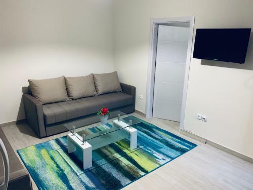 Apartment Happy Family In The Center
