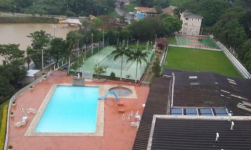 Flat No Apart-hotel Cavalinho Branco Com Piscina Aquecida 1d8