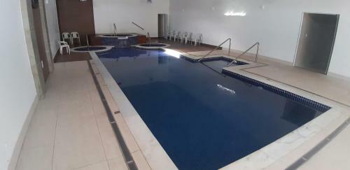 Flat No Apart-hotel Cavalinho Branco Com Piscina Aquecida 1d8