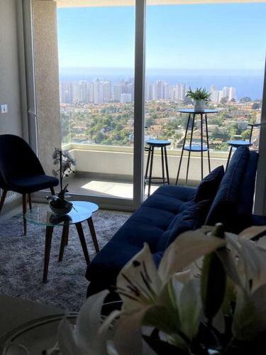 Apartamento Hermoso Dpto. En Conc�n Con Vista So�ada Al Mar